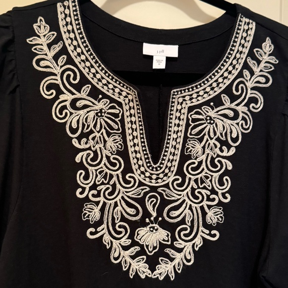 J.Jill Soutache Embroidered Dress - M - Picture 3 of 8